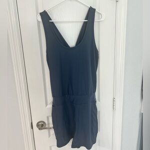 Calia Racerback Romper Navy Large